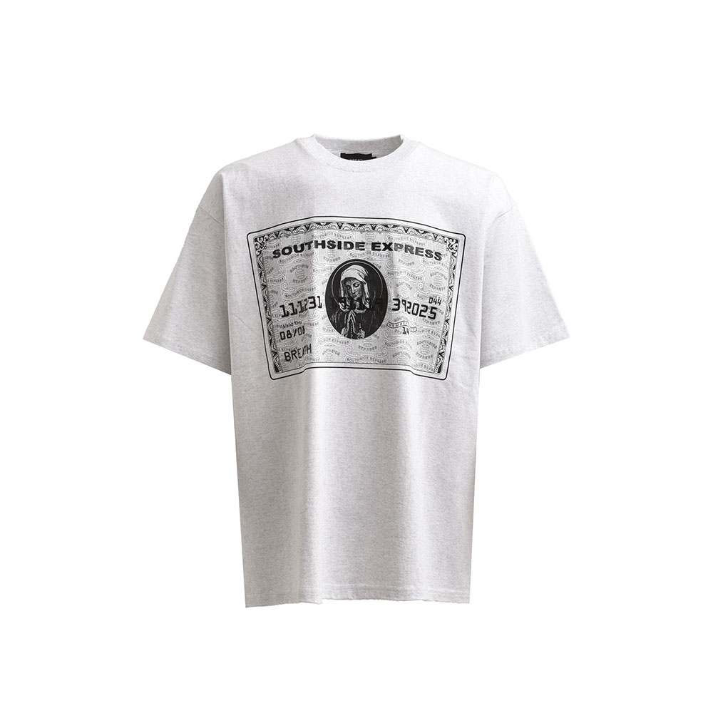 BREATH BLACK CARD  Tシャツ BREATH ブレス SS25 BLACK CARD TEE / BRW - NUBIAN