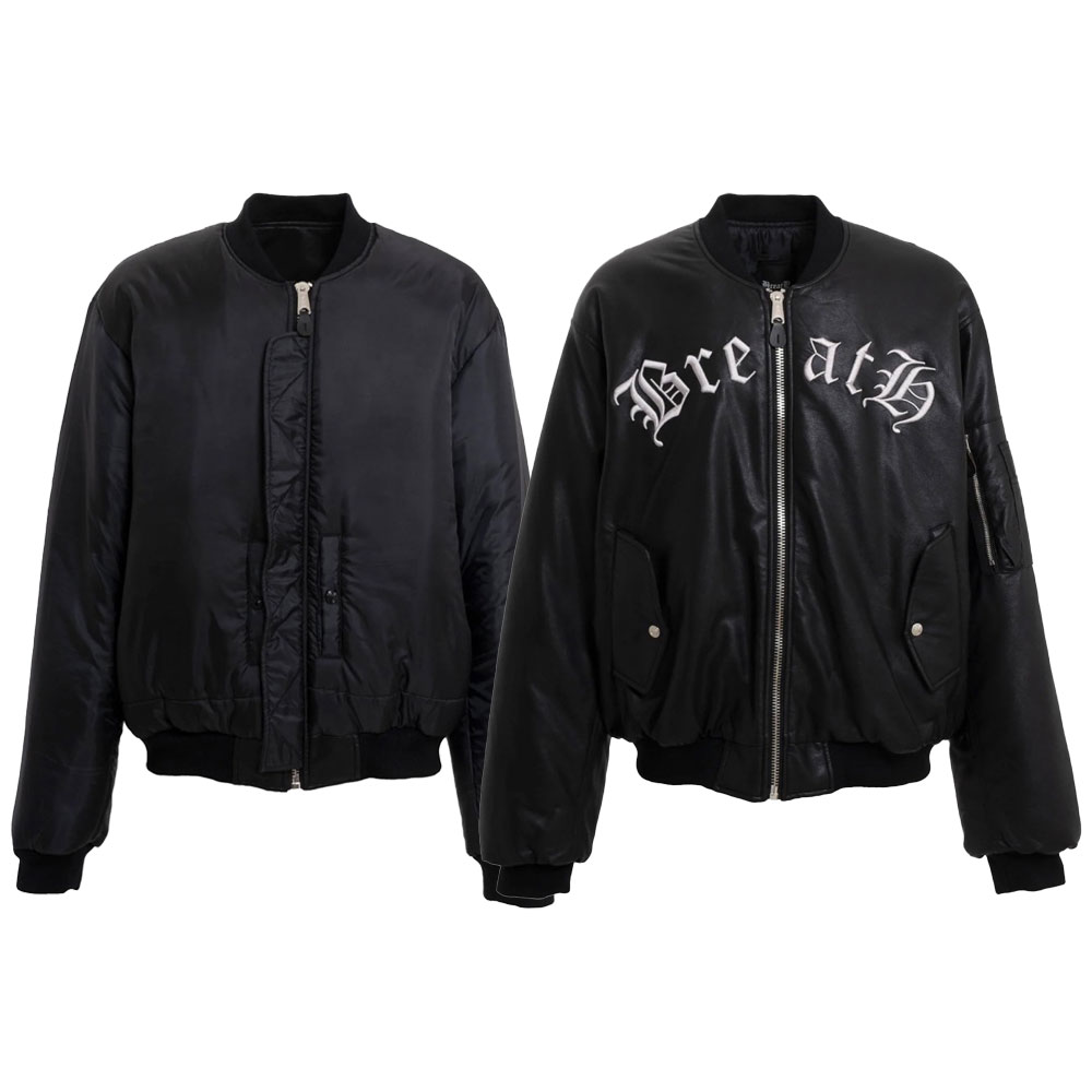 BREATH ブレス × F.M.C.D SYNTHETIC LEATHER BOMBER JACKET 