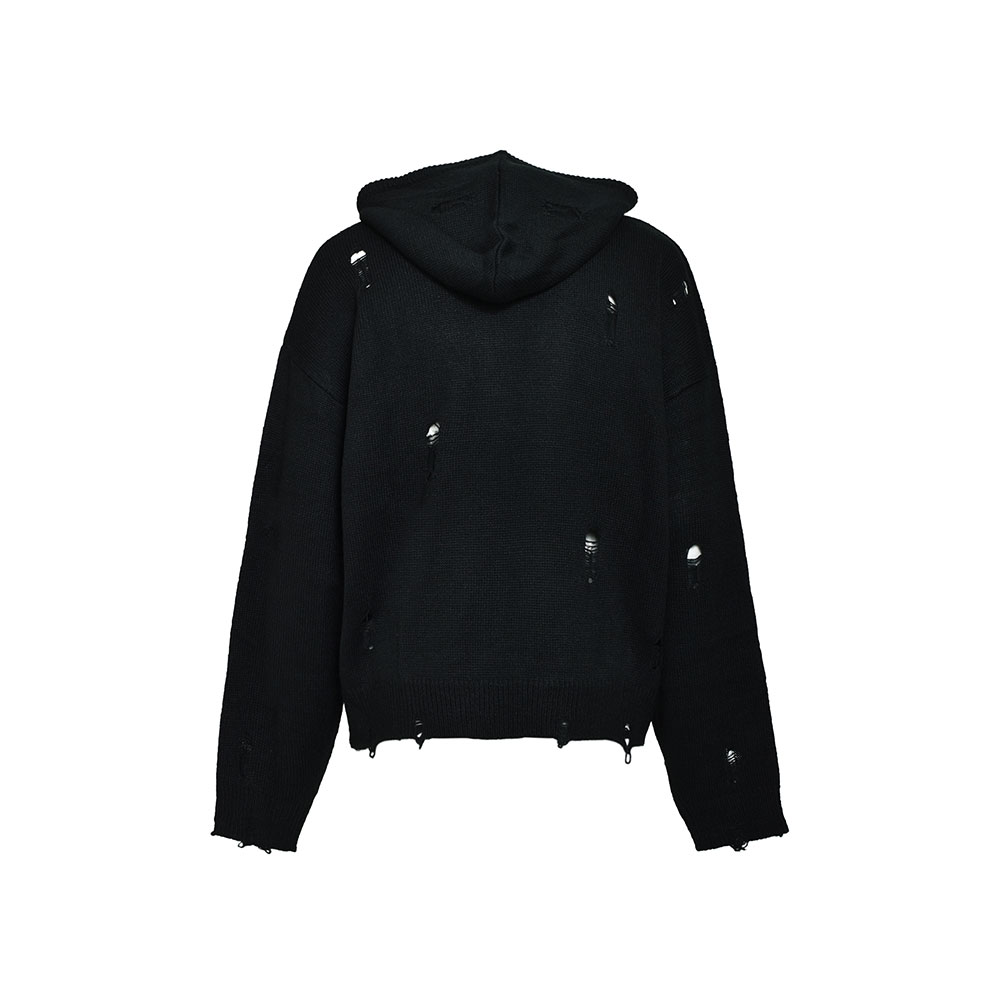 BREATH ブレス SOUTHSIDE CROSS DAMAGE MOHAIR HOODIE BR25AW-N3010