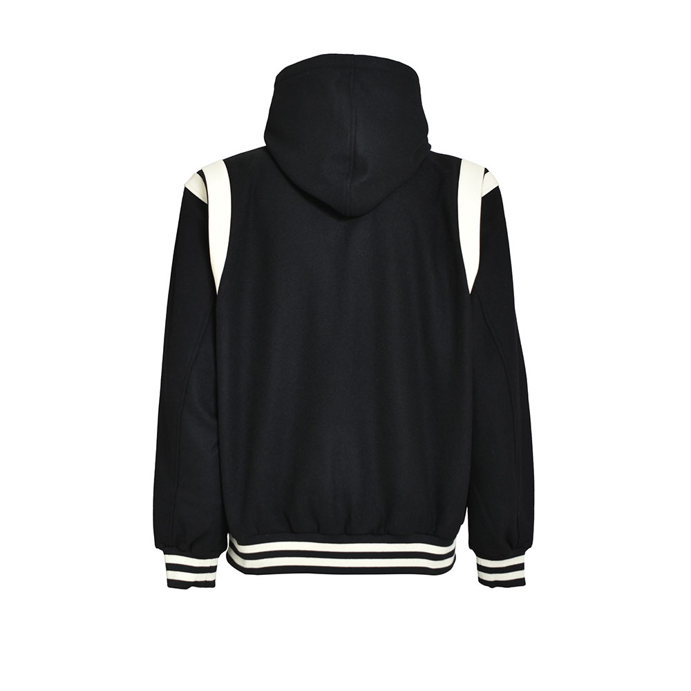 BREATH ブレス ARCH LOGO HOODED VARSITY JACKET BR25AW-O0007