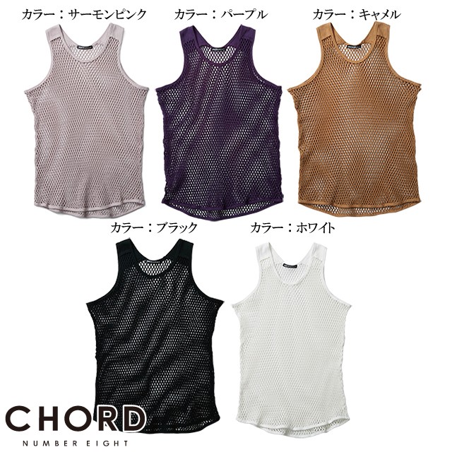 CHORD NUMBER EIGHT コードナンバーエイト TANKTOP メッシュタンク