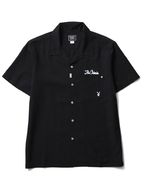 CRIMIE クライミーxPLAYBOY プレイボーイ S/S SHIRTS PLAYBOY BED PHOTO SHIRT  CR01-01K3-SH73 西海岸 アメリカンカジュアル STREET おしゃれ モテる 洋服