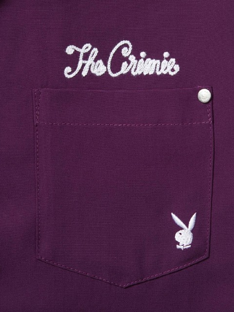 CRIMIE クライミーxPLAYBOY プレイボーイ S/S SHIRTS PLAYBOY BED