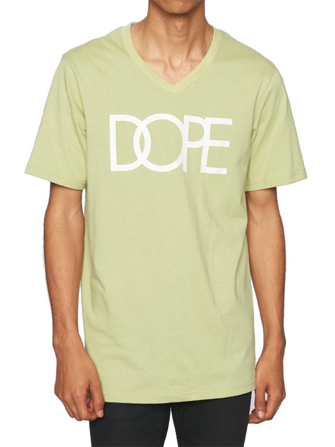 DOPE ドープ Tシャツ インナー Classic Logo V-neck Tee 20DP-SP...