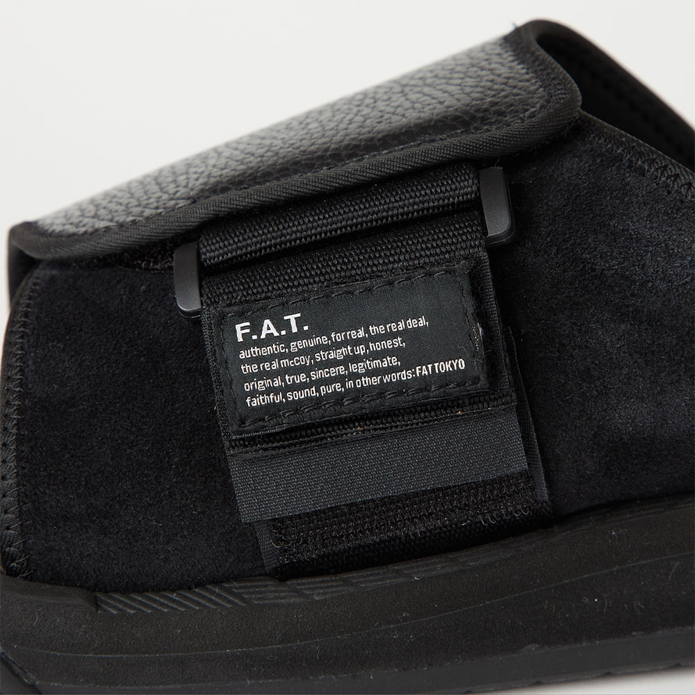 FAT エフエーティ ブラック ピーコート ストリート　XL FAT エフエーティ ブラック ピーコート ストリートXL