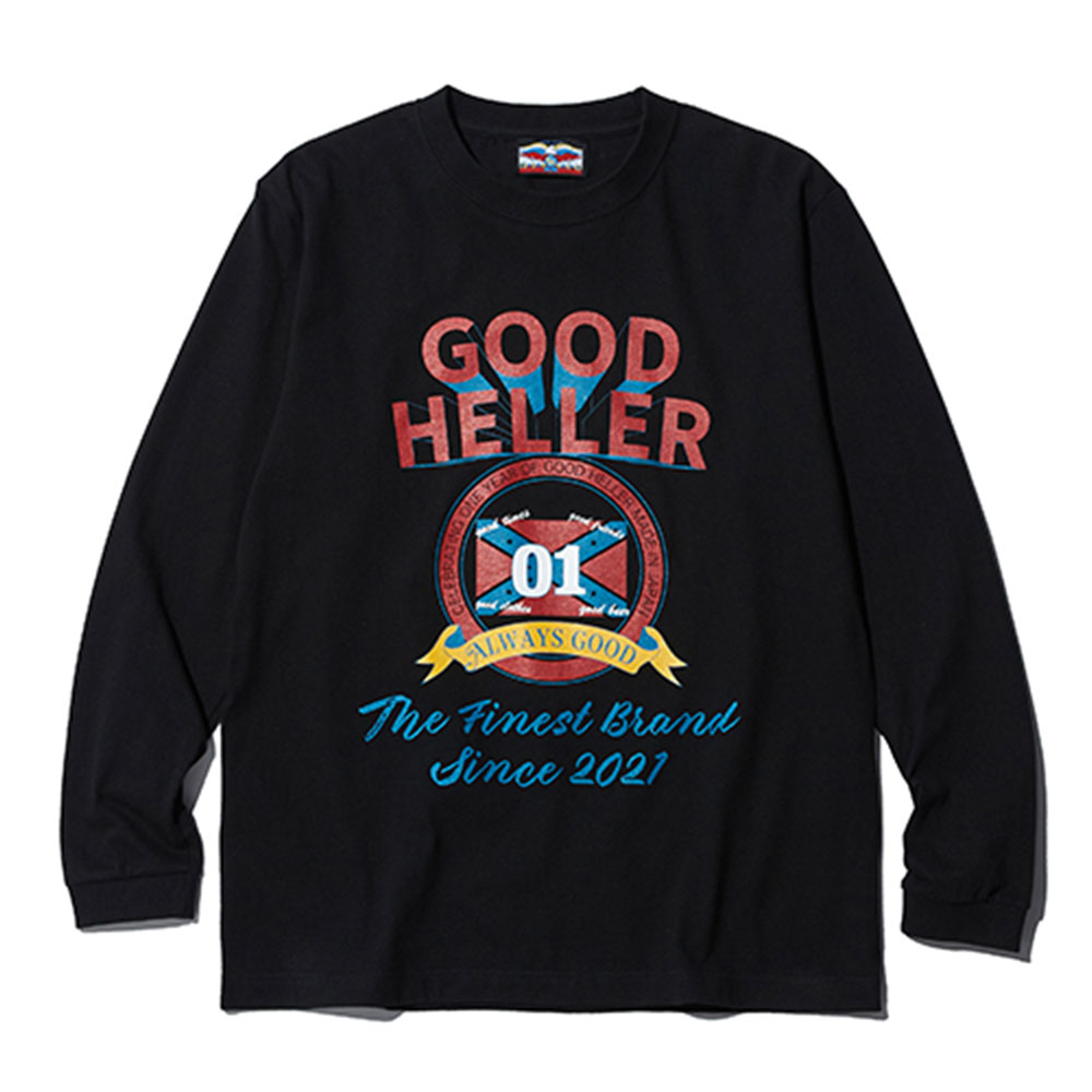 Good Heller グッドヘラー THE GH L/S TSHIRT GH-22AW006 Tシャツ 長袖 メンズ ブランド ストリート  ストリート系 デザイン