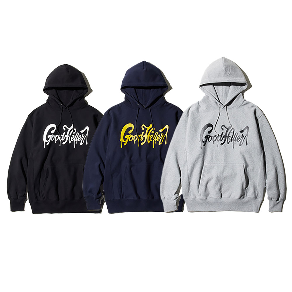 Good Heller グッドヘラー DRIPPING LOGO SWEAT HOODY GH-22AW017