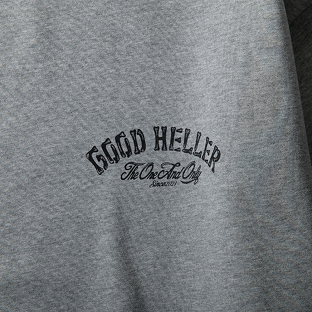 Good Heller グッドヘラー BONE PRINT CREW SWEAT GH-24SS007