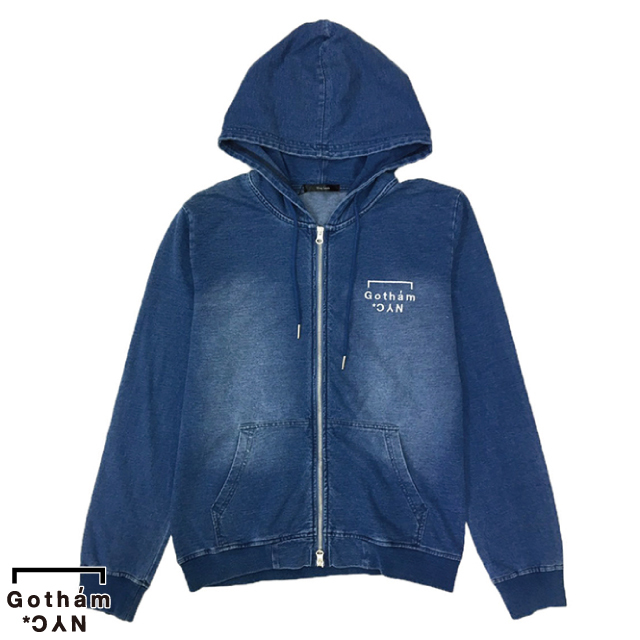 Gotham Nyc ゴッサムニューヨーク ゴッサムエヌワイシー Zip Hoody Parka Tops ジップ パーカー フーディー Denim Zp Gn726 おしゃれ カッコイイ モテる Gotham 101 Battleline 通販 Yahoo ショッピング