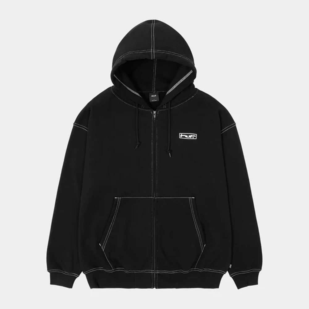 HUF ハフ STRETCH FULL ZIP HOODIE PF00756FA25 ジップフーディー