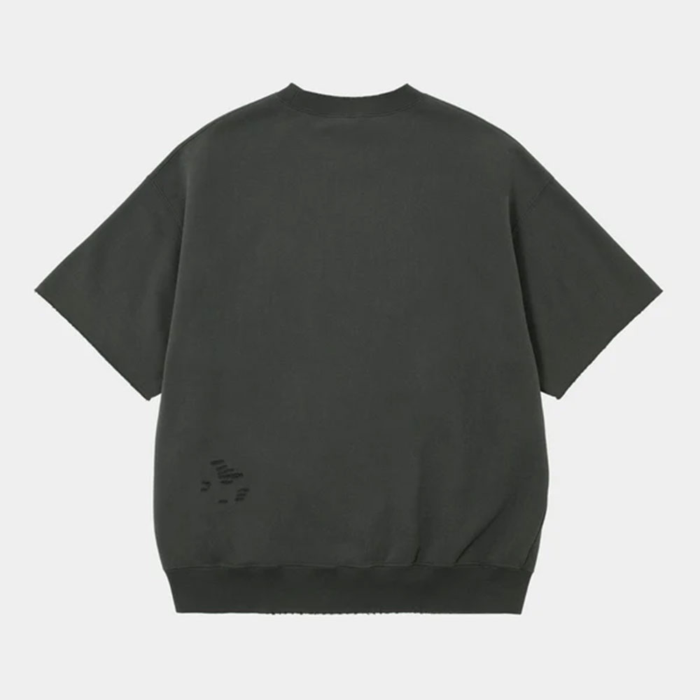 大人気 HUF POP FLY DAMAGE CREW ヴィンテージ加工＆刺繍◎ 大人気 HUF POP FLY DAMAGE CREW ヴィンテージ加工＆刺繍◎