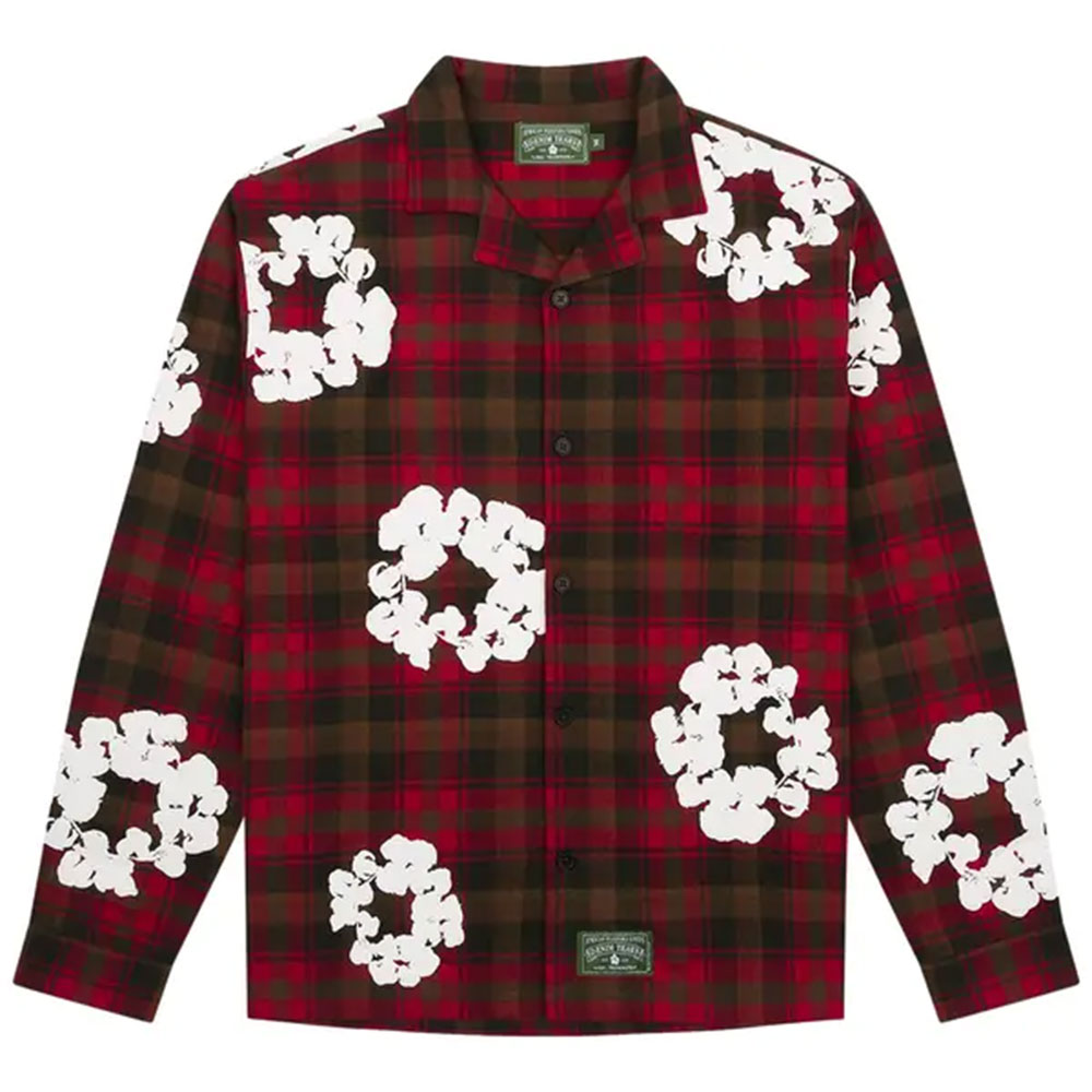 Denim Tears デニムティアーズ COTTON WREATH L/S SHIRTS 25DT-021SH