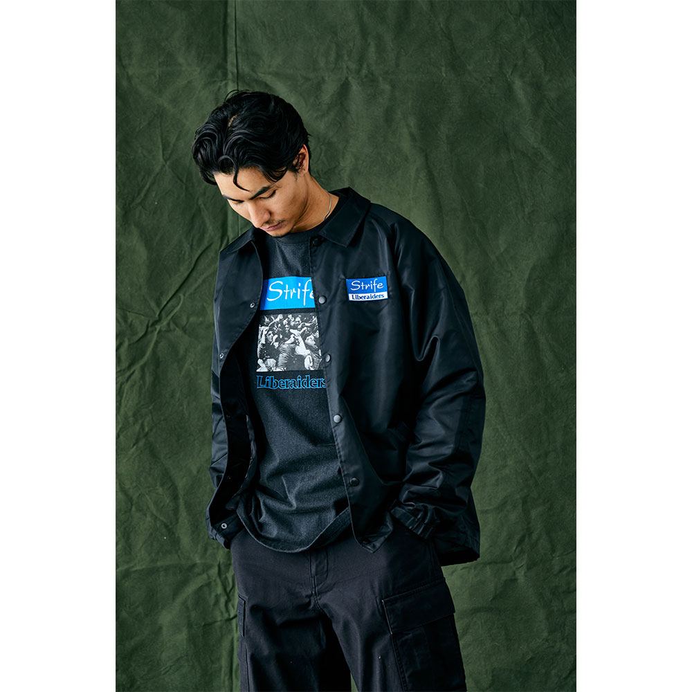 Liberaiders リベレイダース STRIFE NYLON COACH JACKET 76015