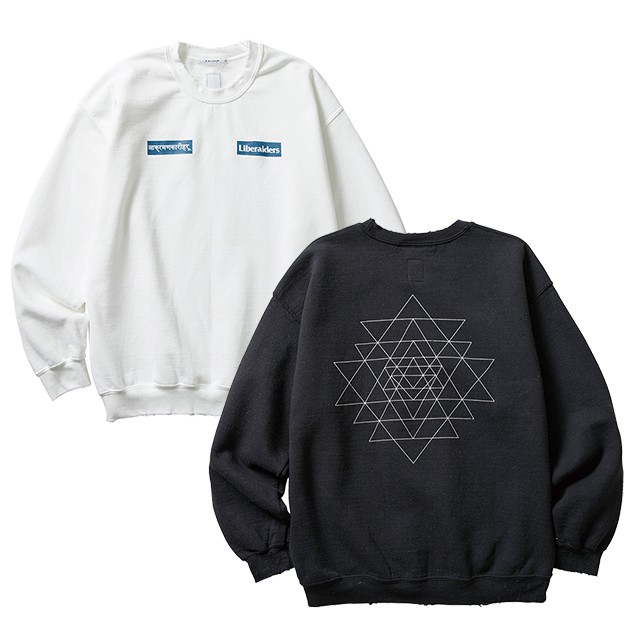 Liberaiders リベレイダース Crew Neck SWEAT ヤントラクルーネックスウェット LIBERAIDERS YANTRA  CREWNECK [#77304] アメカジ ストリート sense safari : liberaiders-40 : BATTLELINE -  通販 - Yahoo!ショッピング