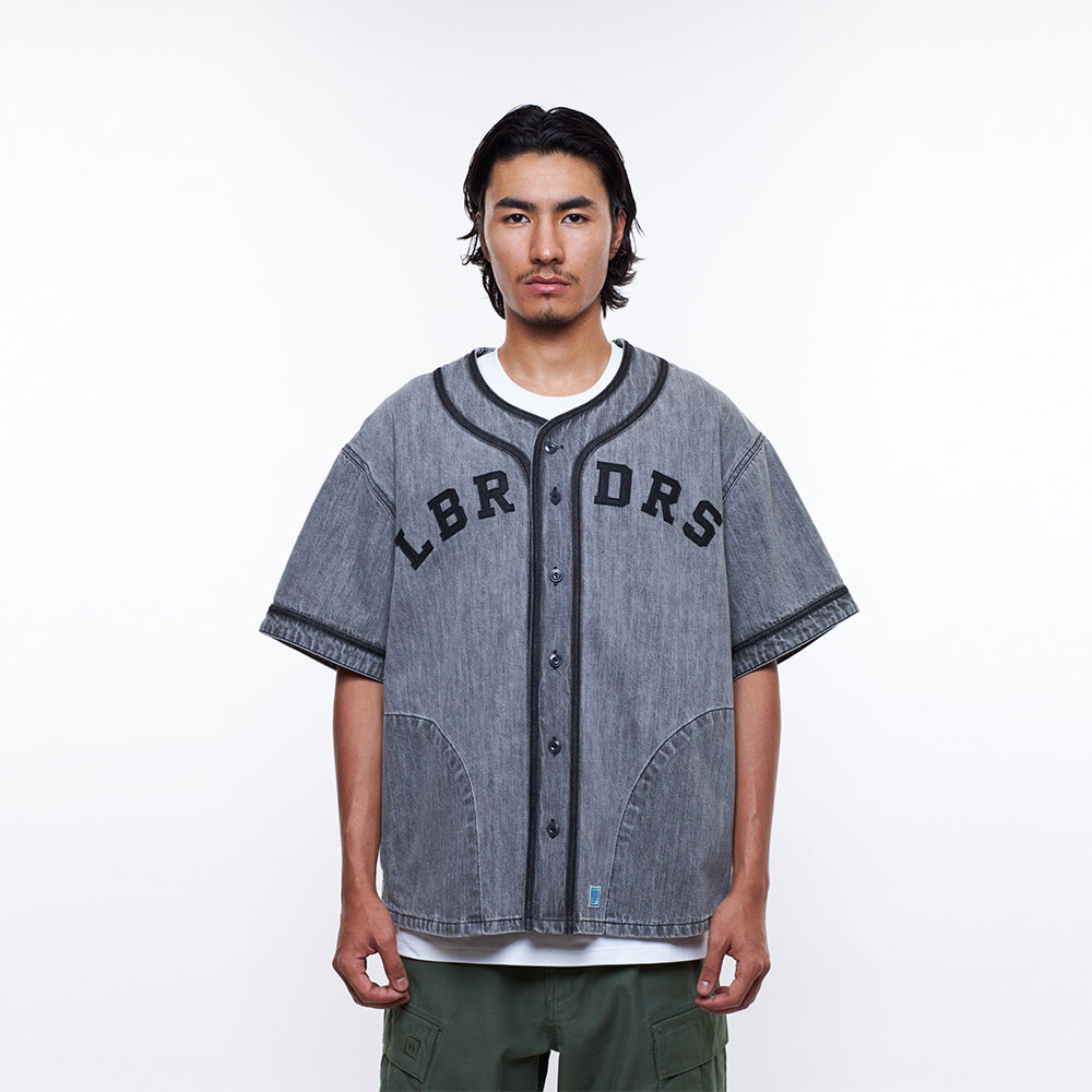 Liberaiders リベレイダース DENIM BASEBALL SHIRT 762012301 ベース