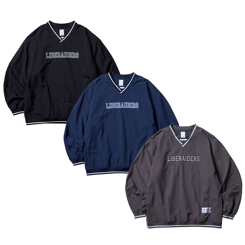Liberaiders（リベレイダース） LR NYLON PULLOVER 710112501 Vネック