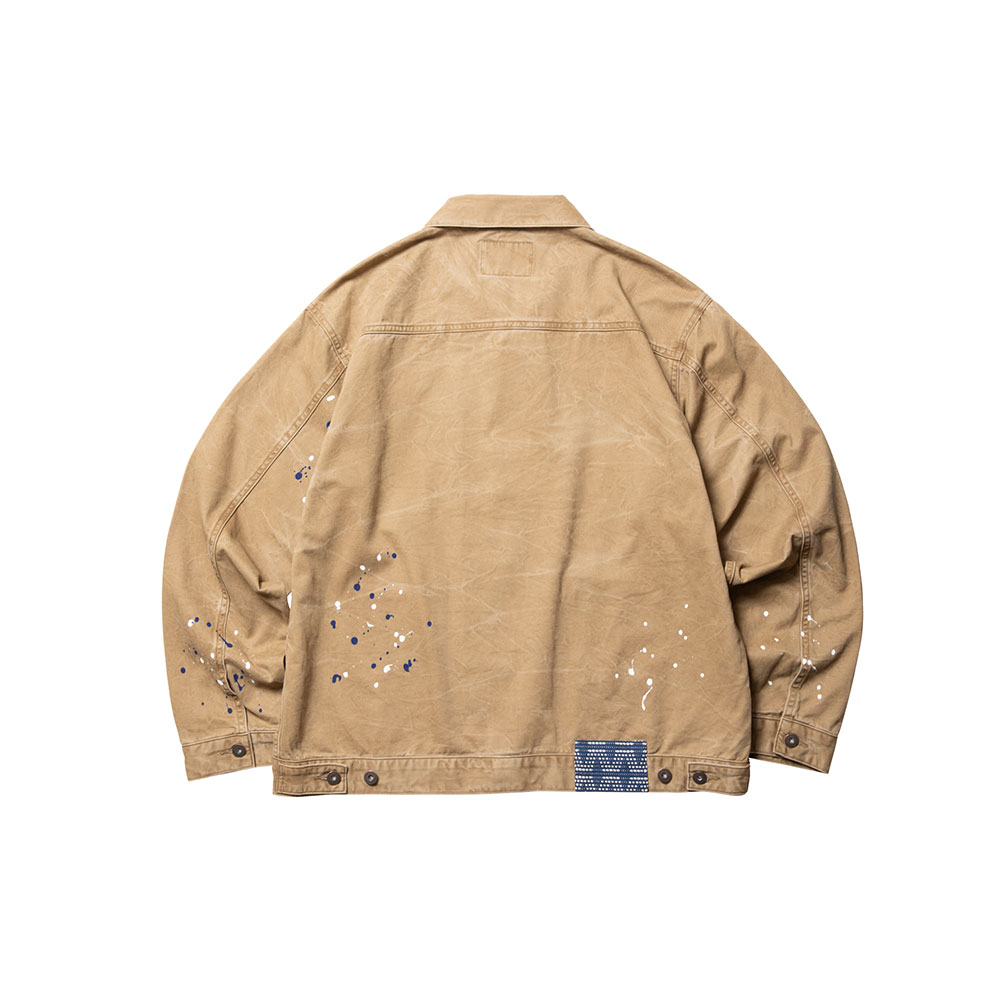 Liberaiders（リベレイダース） GARMENT DYED TRUCKER JACKET