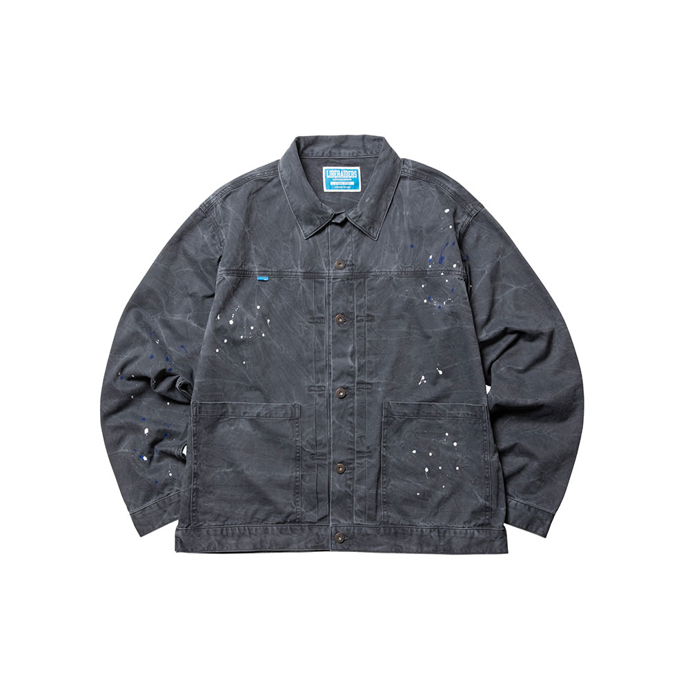 Liberaiders（リベレイダース） GARMENT DYED TRUCKER JACKET