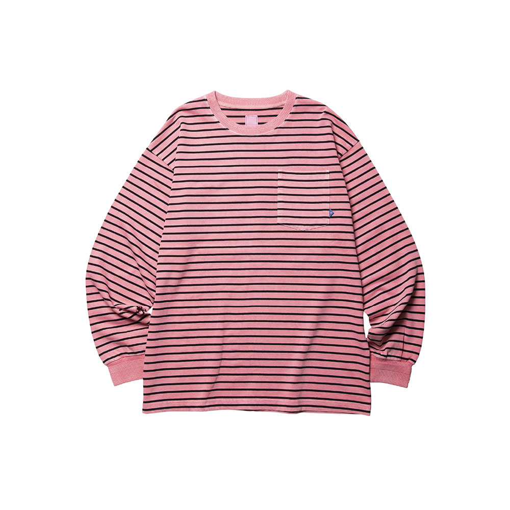 Liberaiders（リベレイダース） PIGMENT DYED STRIPED L/S SHIRT