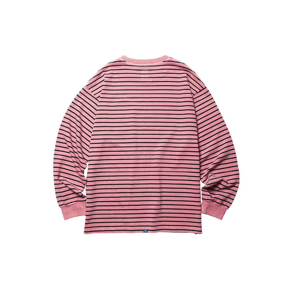Liberaiders（リベレイダース） PIGMENT DYED STRIPED L/S SHIRT