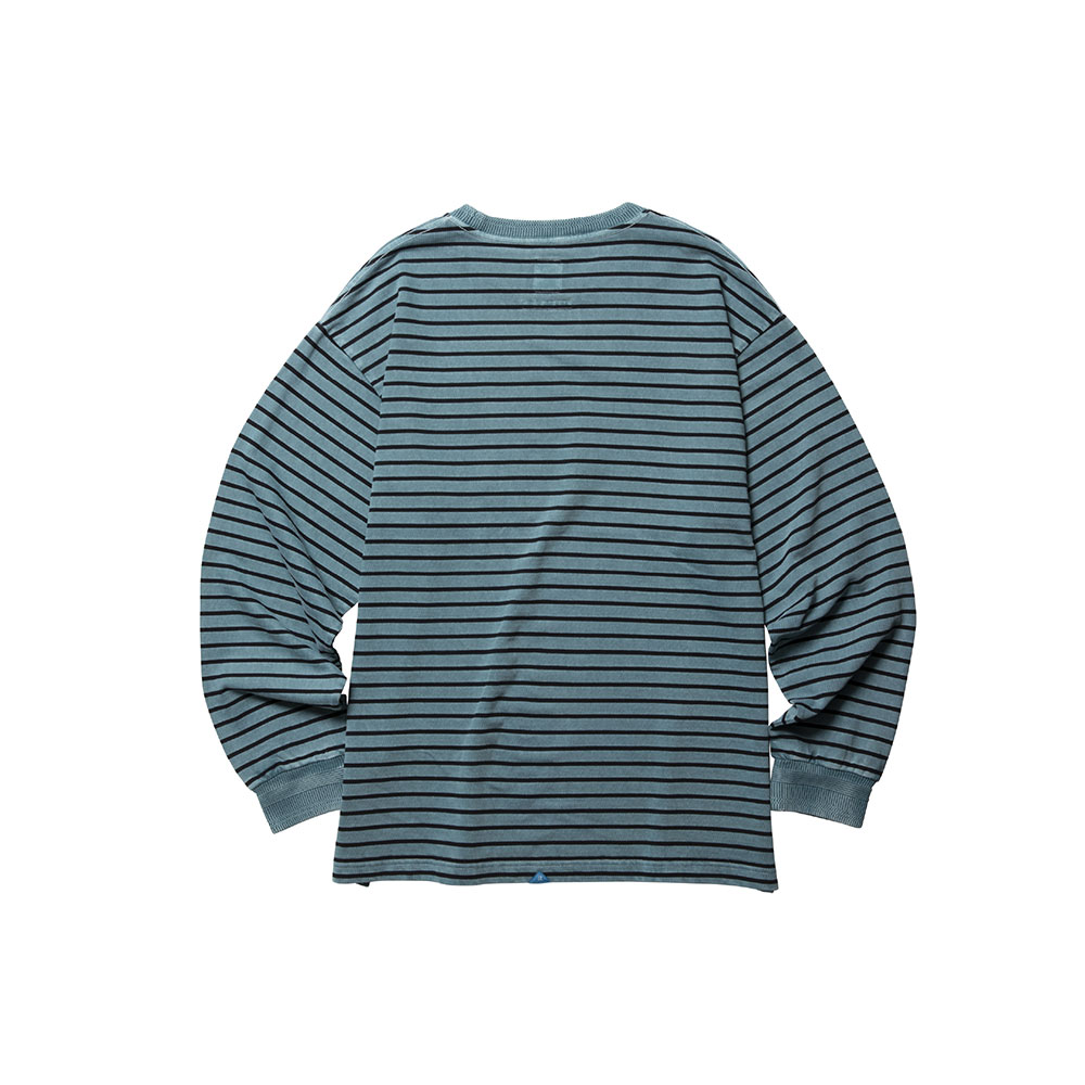 Liberaiders（リベレイダース） PIGMENT DYED STRIPED L/S SHIRT