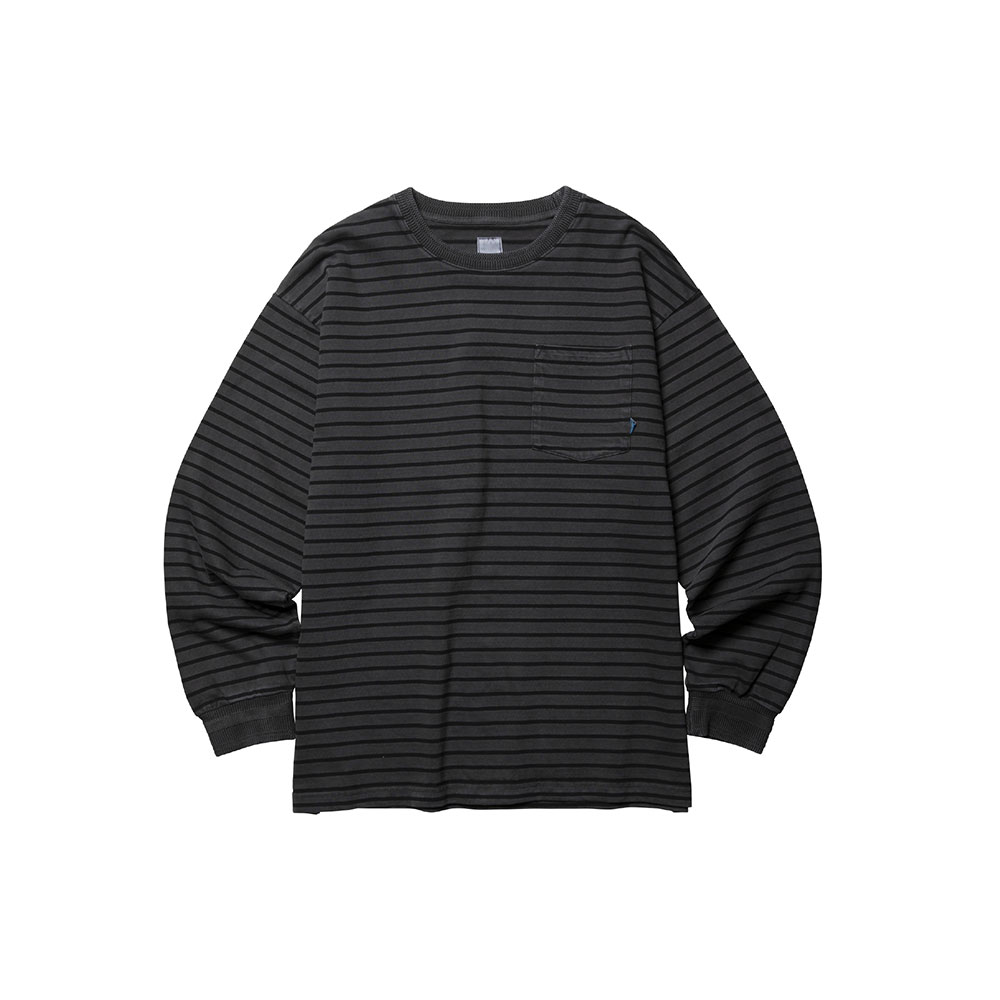Liberaiders（リベレイダース） PIGMENT DYED STRIPED L/S SHIRT