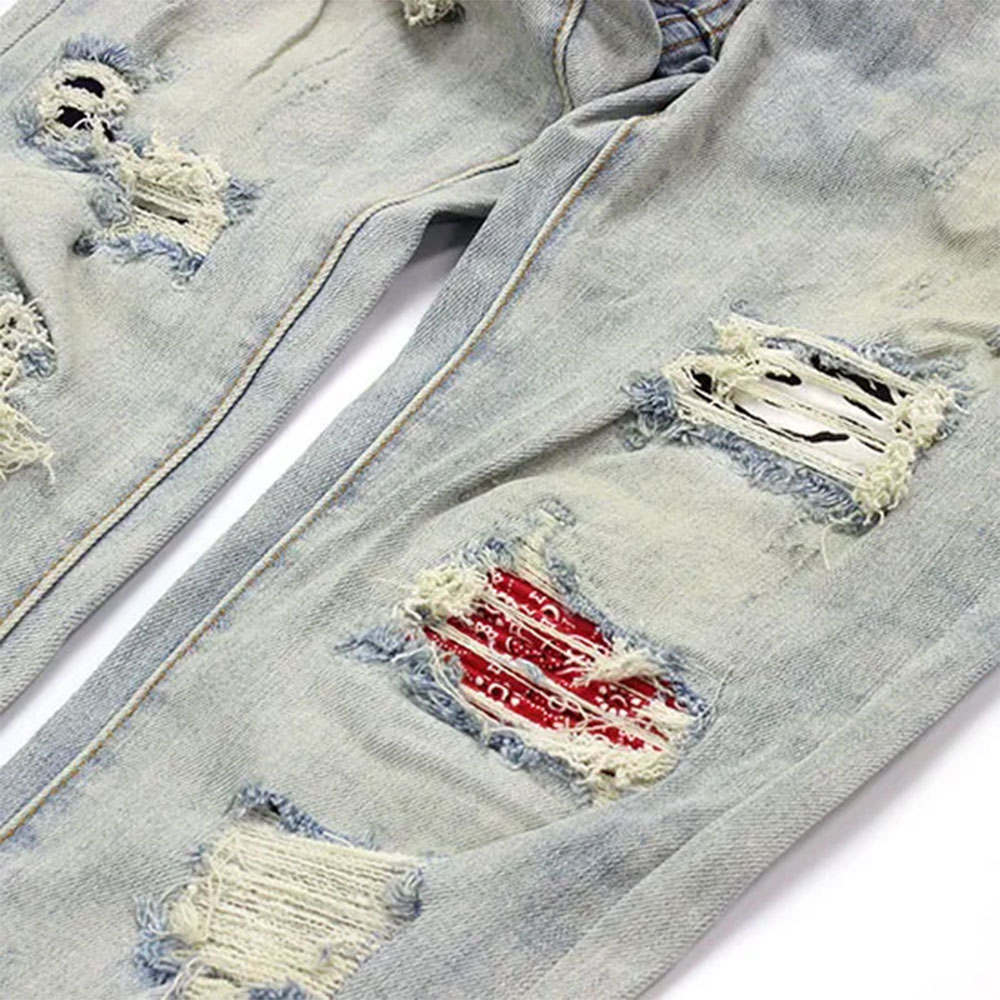 mnml（ミニマル） X214 Stretch Denim Blue 20ML-SP857D デニムパンツ