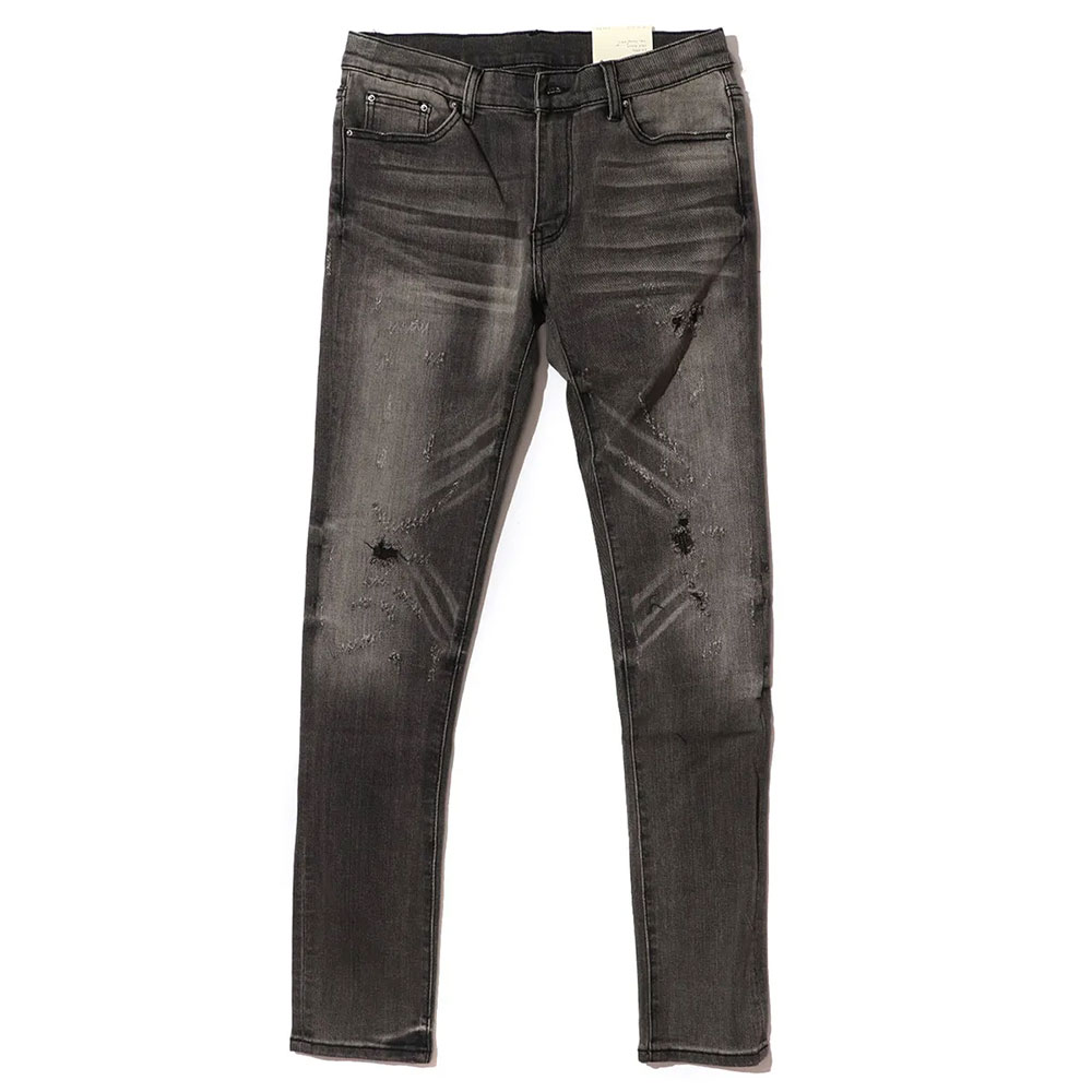 mnml（ミニマル） X145 Stretch Denim Grey 19ML-AW588D デニムパンツ