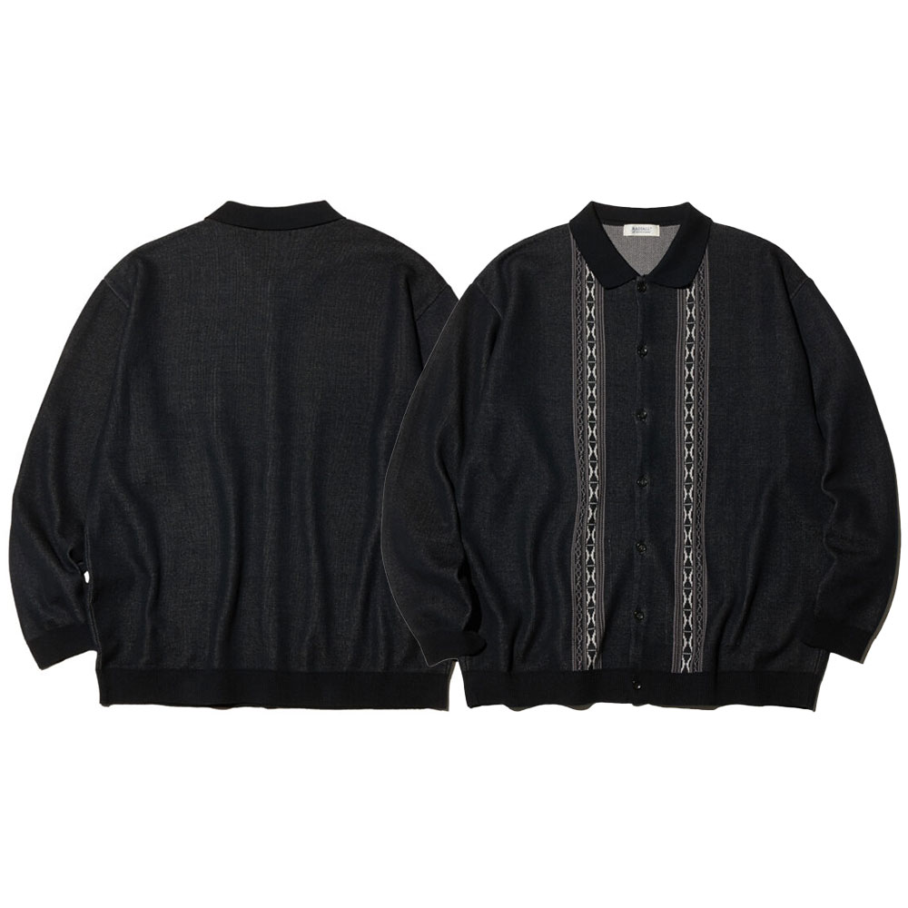 RADIALL ラディアル Curtis RAD-23SS-KNIT001 ニットシャツ メンズ