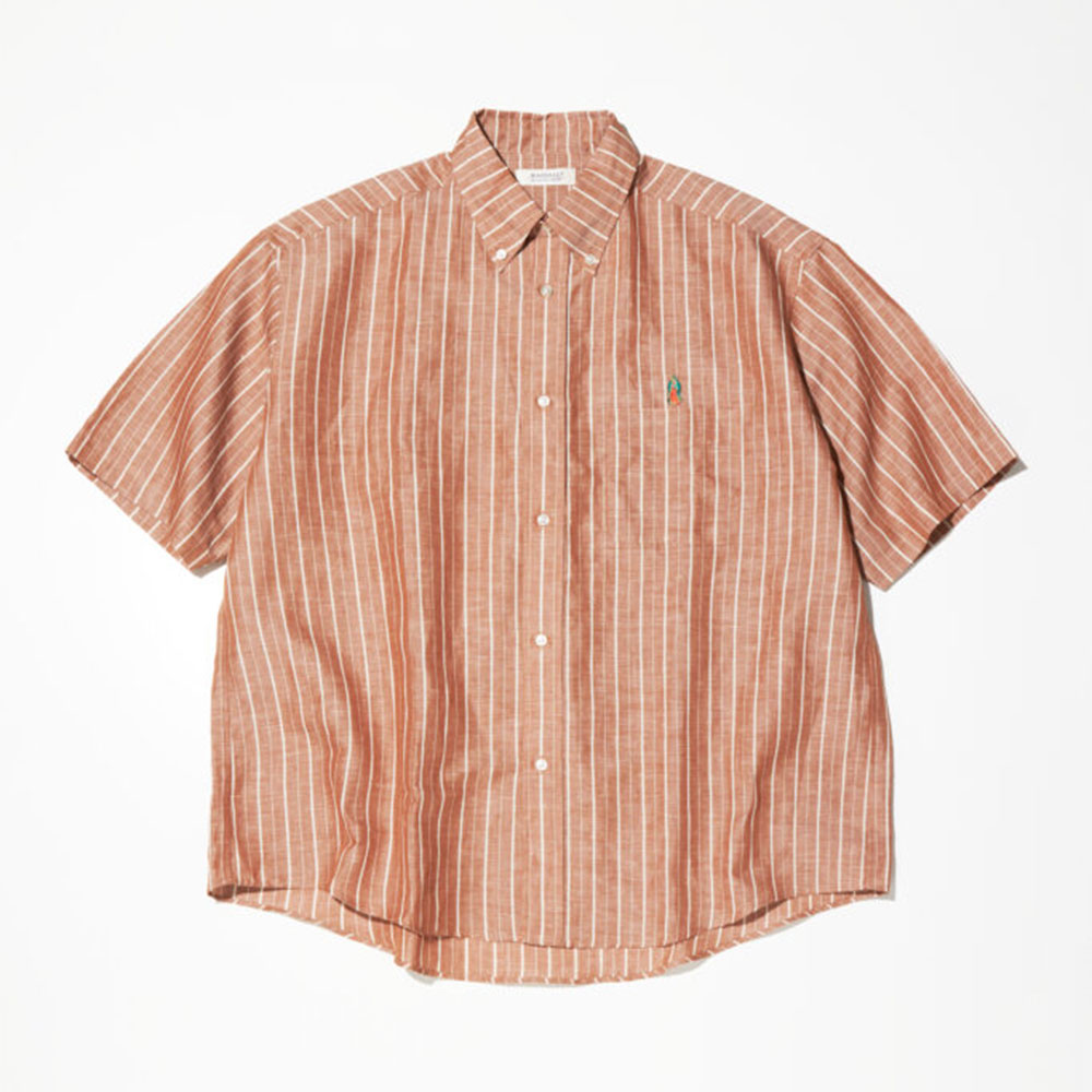 RADIALL（ラディアル） Charms RAD-24SS-SH013 シャツ 半袖 ストライプ