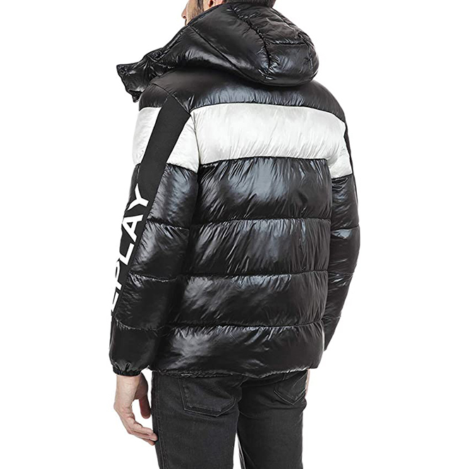 海外ブランド カジュアル ストリート系 M8094 4 Jacket Down Eco Jacket Men S 19aw 防寒 中綿 アウター ダウンジャケット Jkt リプレイ Replay Street 3 980円以上購入で送料無料 モテる かっこいい オシャレ 通販 洋服 ファッション Fashion Casual コート