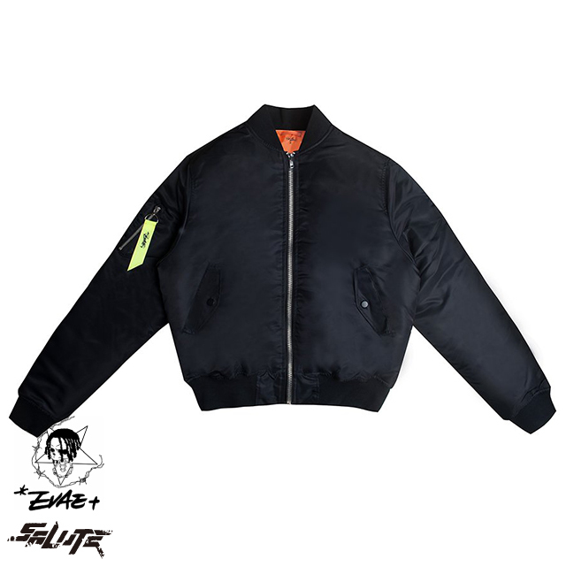 新作からsaleアイテム等お得な商品満載 Salutexevae Mob Bomber Jacket サルーテ エバーモブ コラボ アウター ジャケット ブルゾン Ma 1 韓国 上海 Oy Street ストリート ブランド メンズ レディース ユニセックス コート ジャケット