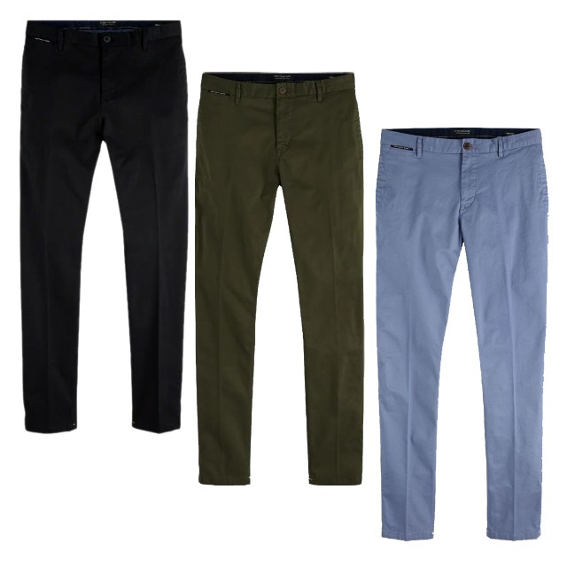 SCOTCH & SODA RALSTON W30/L32 ネイビーチノパンツ