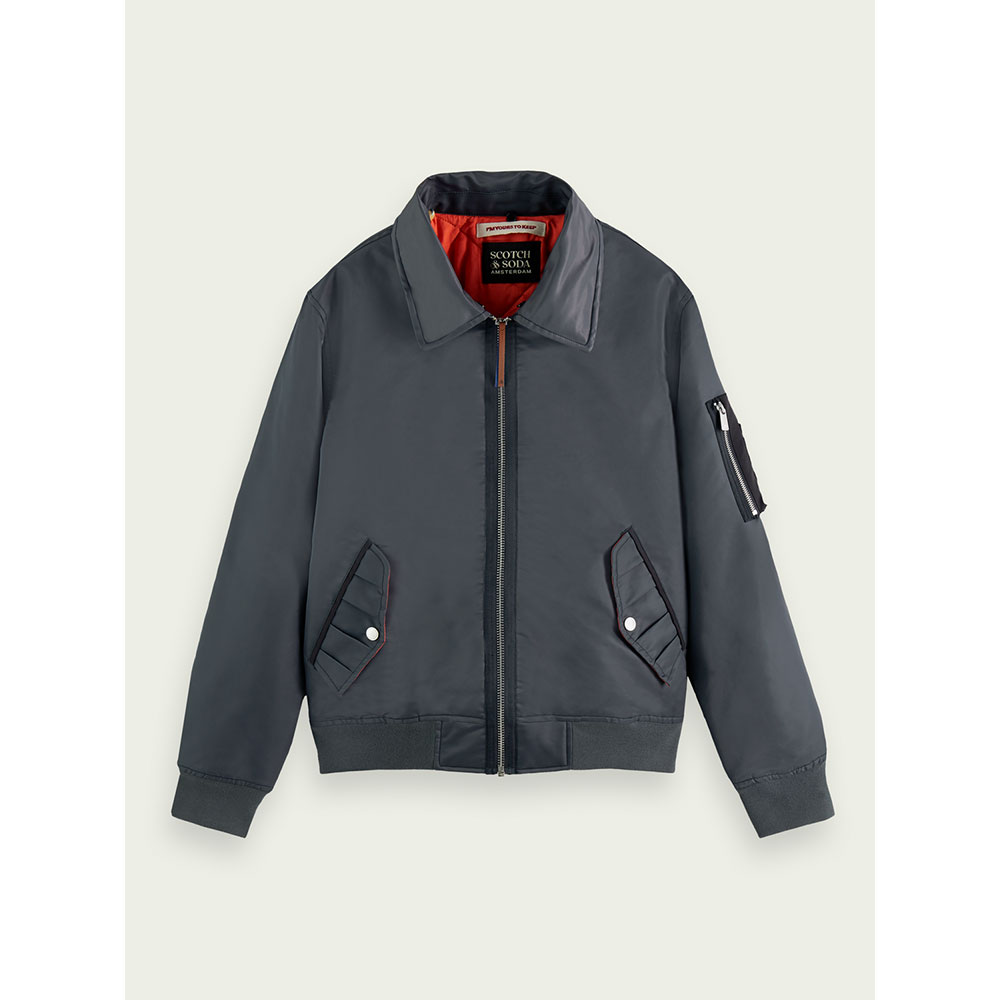 SCOTCH＆SODA SCOTCH & SODA スコッチアンドソーダ Bomber jacket with 