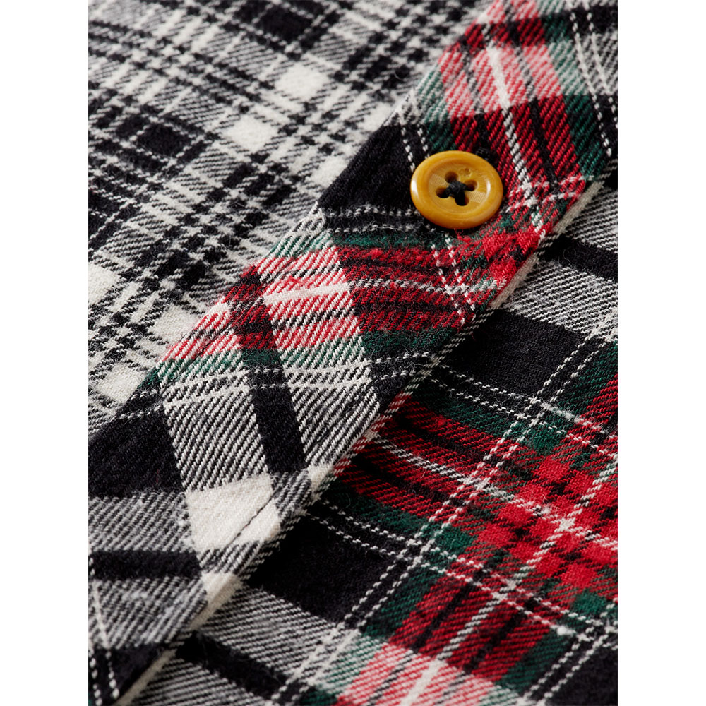 SCOTCH & SODA スコッチアンドソーダ Regular fit mixed-check shirt