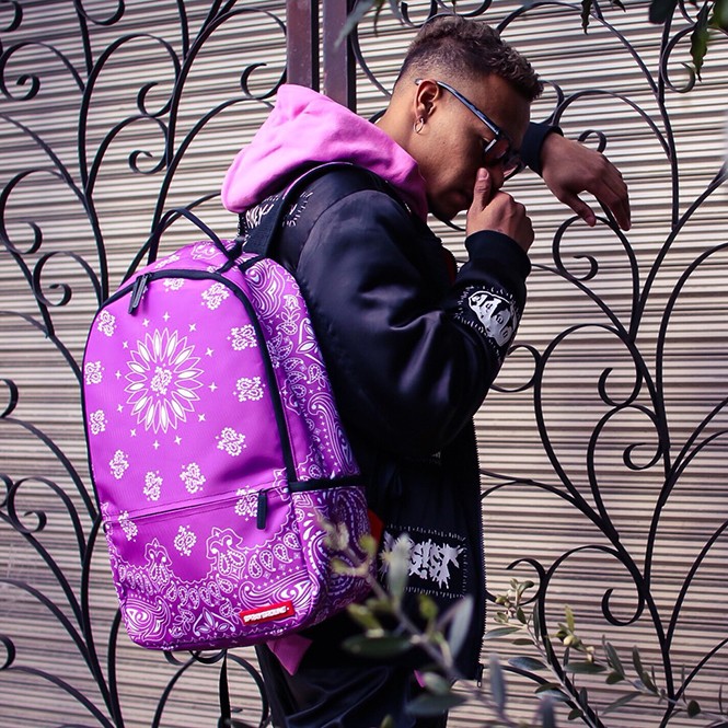 SPRAY GROUND スプレーグラウンド BACK PACK バックパック PURPLE