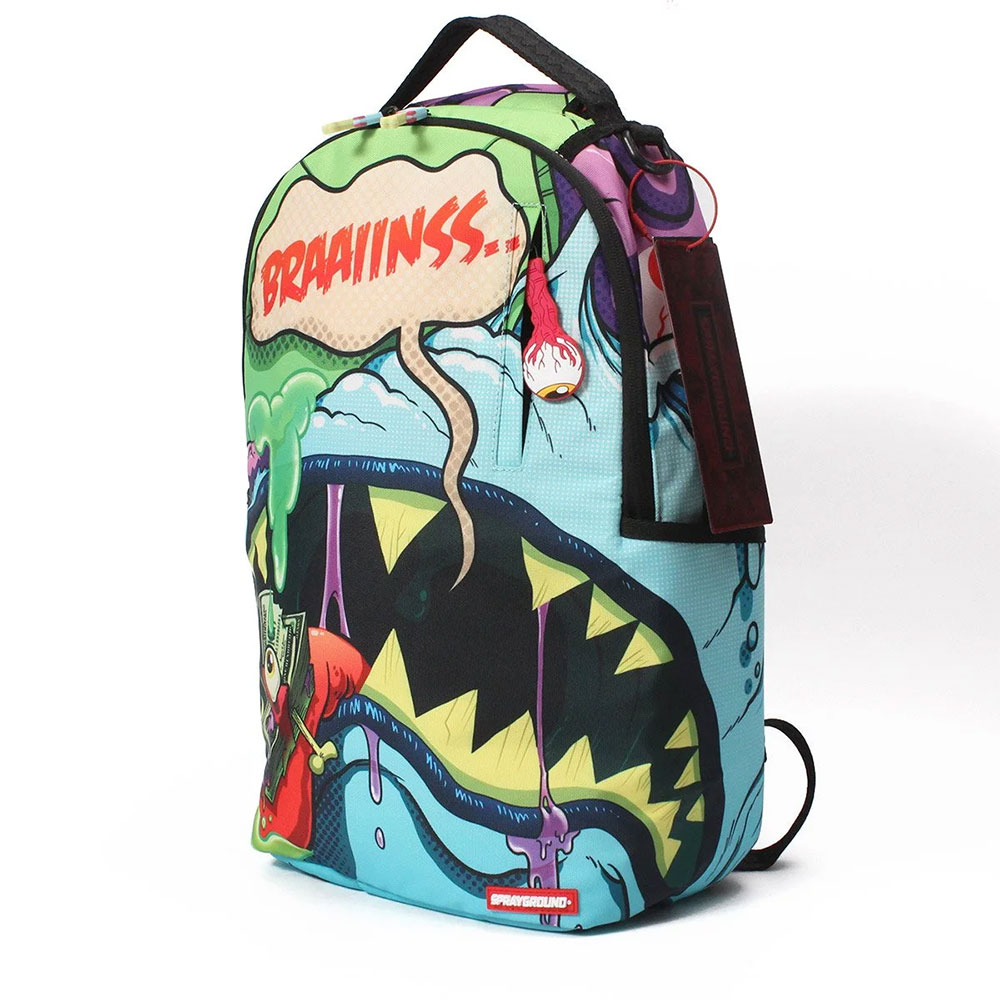 SPRAY GROUND スプレーグラウンド Blue Zombie Sharkmouth