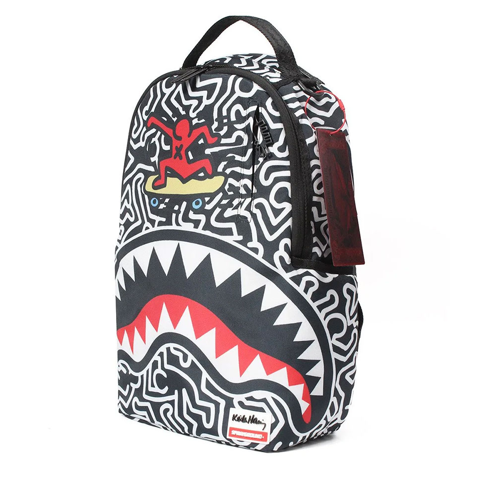 【即完品切れ商品】スプレーグラウンドリュック キースヘリング SPRAY GROUND スプレーグラウンド Keith Harring Skater Guy Backpack