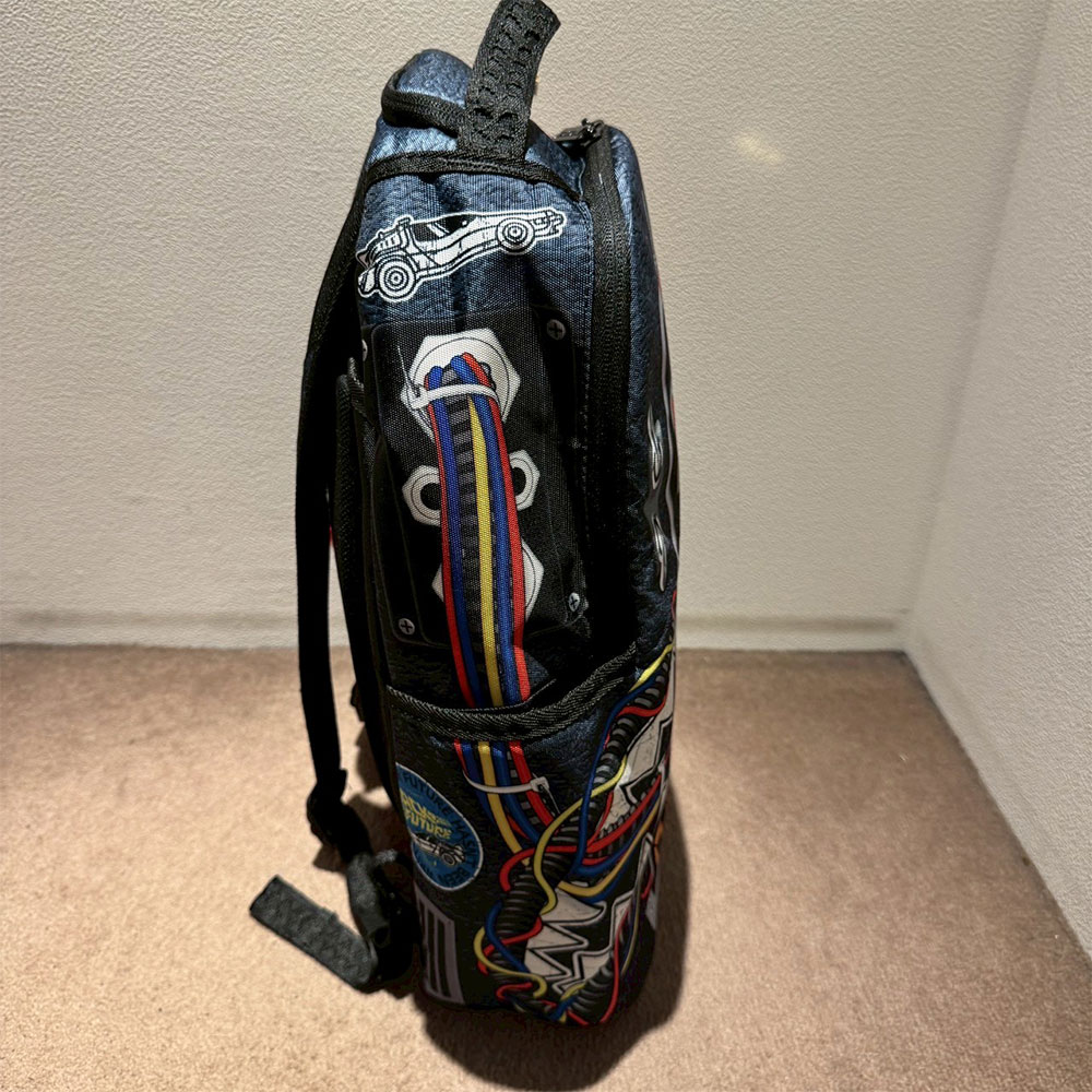 SPRAY GROUND スプレーグラウンド BACK TO THE FUTURE DELOREAN