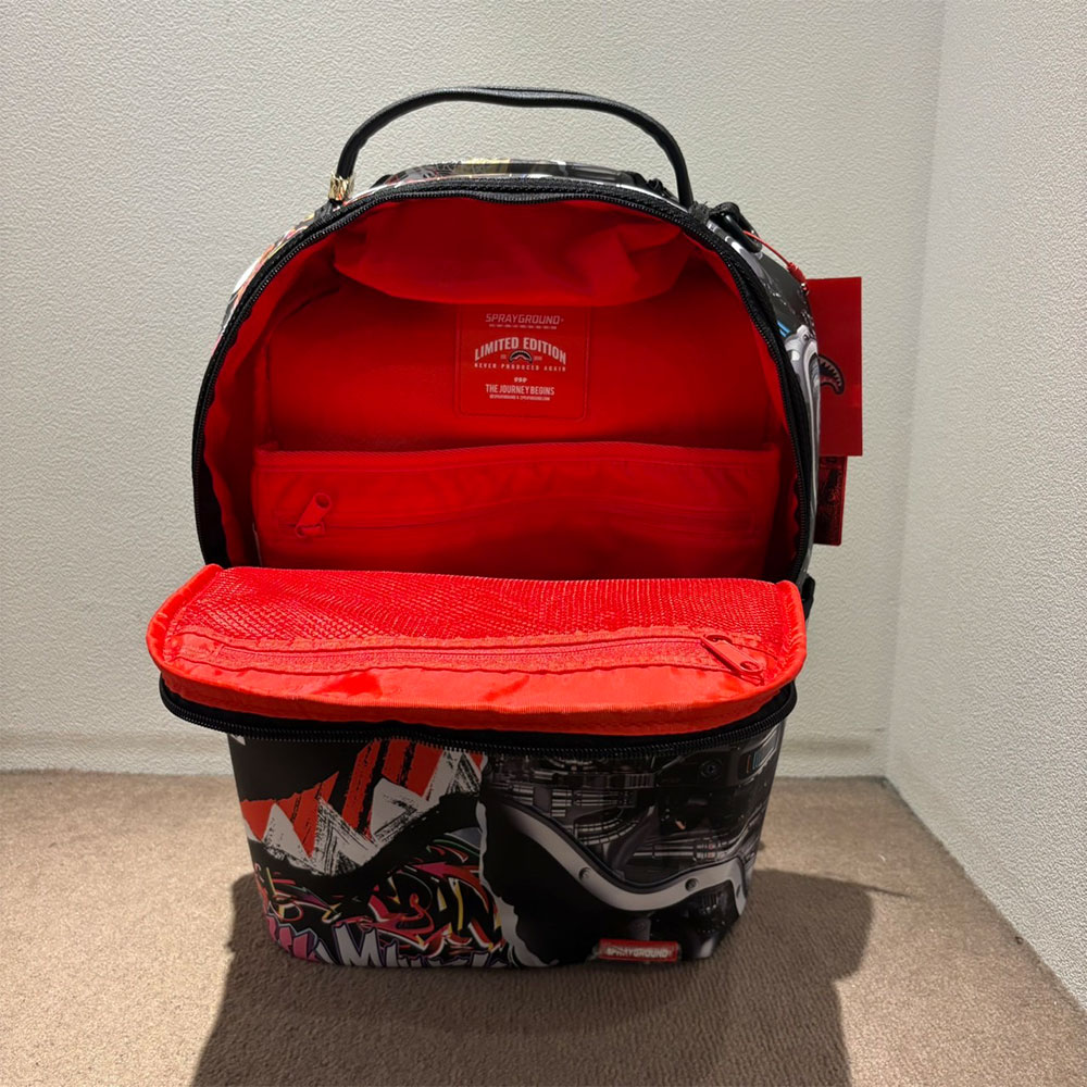 SPRAY GROUND スプレーグラウンド SPLIT CYBERSHARK BACKPACK B7126