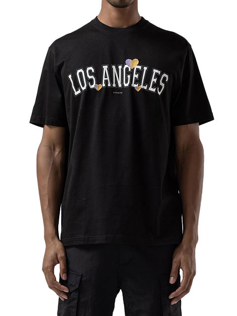 STAMPD スタンプド LOS ANGELES TEE shirt Tops Tシャツ LOS ANGELES LOVE TEE S-M2487TE  STREET ストリート ロスエンジェルス おしゃれ かっこいい モテる