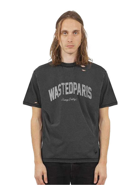 WASTED PARIS ウェイステッドパリス TSHIRT Tシャツ カレッジ フェイデッド トップス T-shirt College Faded ストリート カジュアル カッコイイ WASTED PARIS ウェイステッドパリス TSHIRT Tシャツ カレッジ フェイデッド トップス T-shirt College Faded ストリート カジュアル カッコイイ