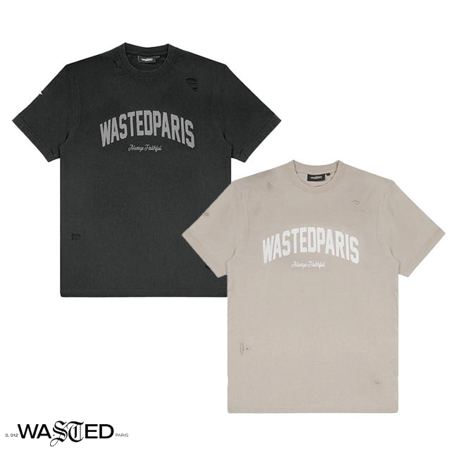 WASTED PARIS ウェイステッドパリス TSHIRT Tシャツ カレッジ フェイ WASTED PARIS ウェイステッドパリス TSHIRT Tシャツ カレッジ フェイ