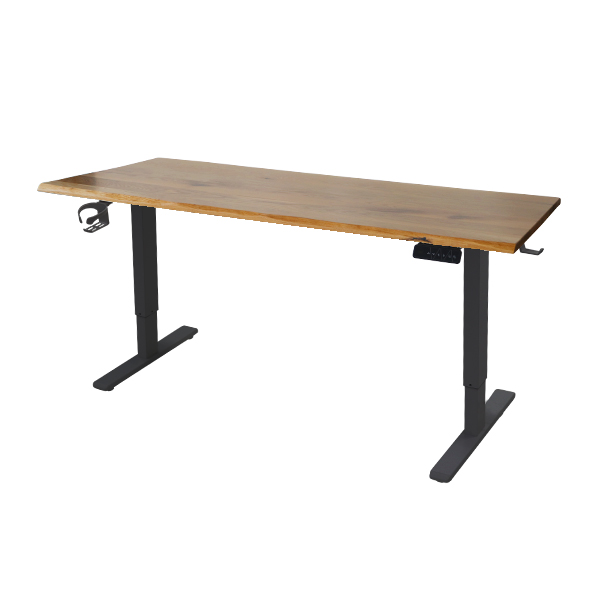 昇降デスク 電動 ハイグレードモデル PSE適合 180cm 1800mm オーク材