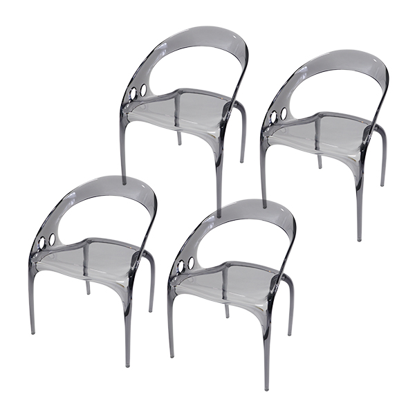 アクリル ダイニングチェア チェア 椅子 chair 4脚 選べるカラー 耐