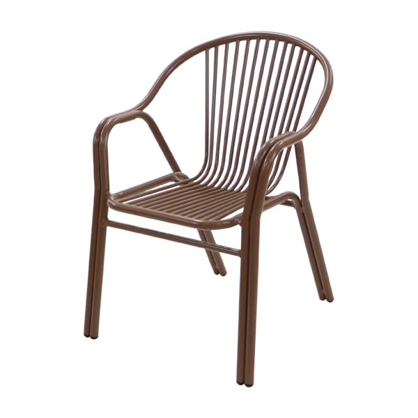アルミ ガーデンチェア 1脚 選べるカラー スタッキング可能 アルミ製 アルミチェア 軽量で持ち運び簡単 ガーデンファニチャー ガーデン チェア 椅子｜bauhaus1｜04