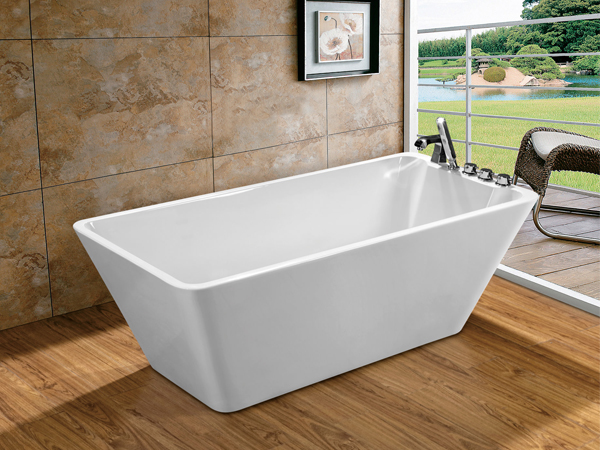 バスタブ W169×D75.5×H57cm 浴槽 お風呂 洋風バスタブ 風呂 置き型