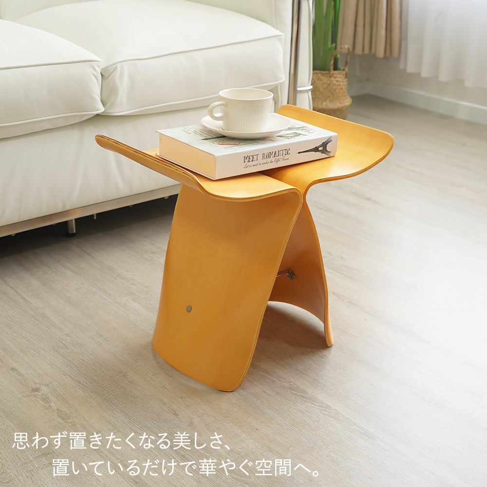 バタフライチェア ウィングスツール 完成品 リプロダクト クッション