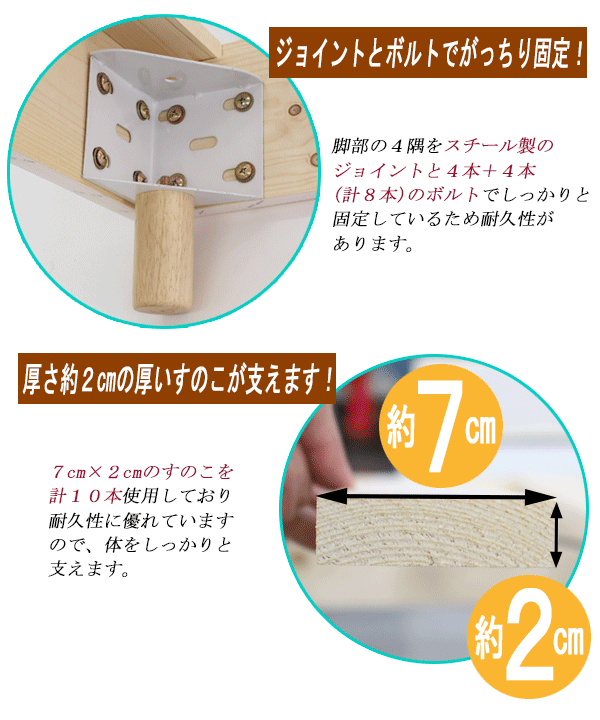 業務用ベッド ウッドベースベッドカバー付き 木...の詳細画像4