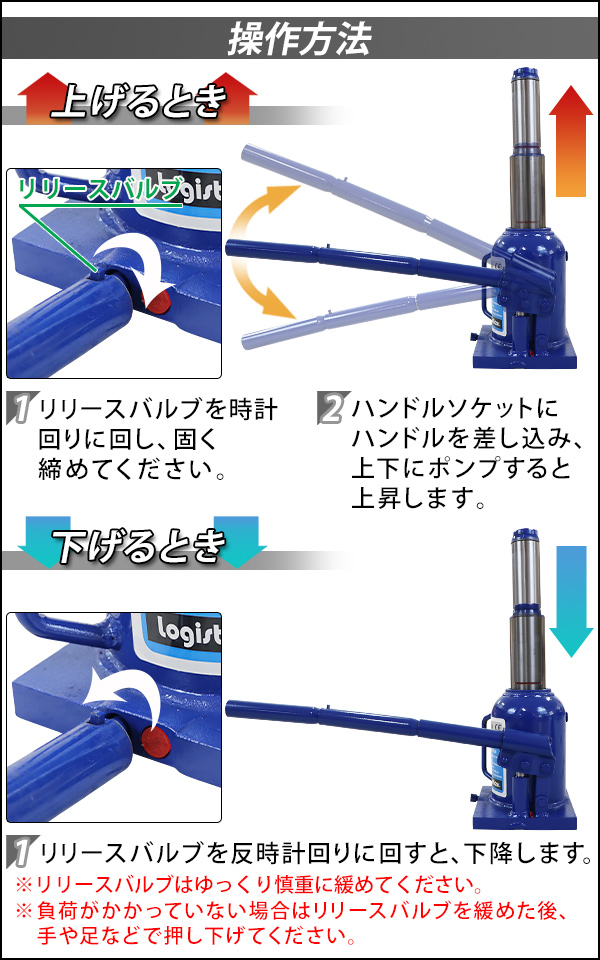 油圧ジャッキ　工具、切断機など一式で ボトルジャッキ,油圧式,最高位約445mm,定格荷重約8t,約8.0t,4台セット
